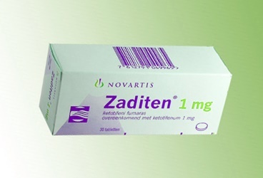 ZADITEN 1 MG 30 TABLET